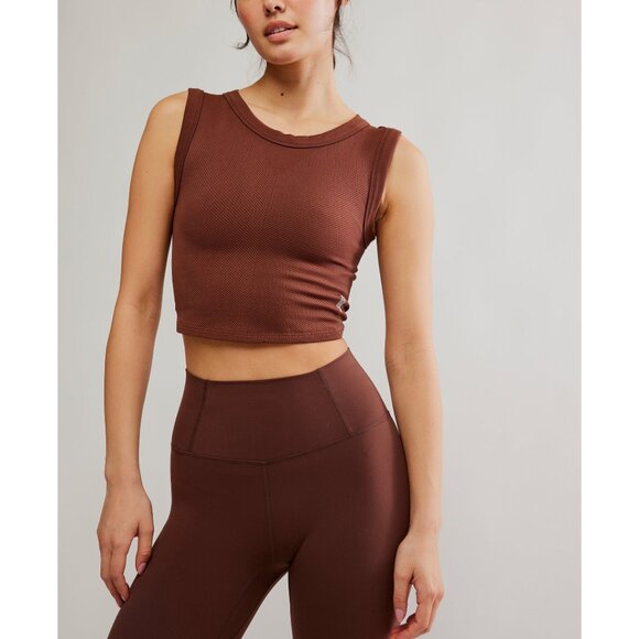 🆕 FP MOVEMENT Free Throw Muscle Tank / Black Walnut - Picture 5 of 10